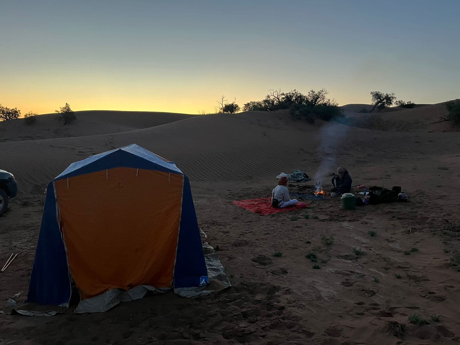 Tea steam crowned with starlight