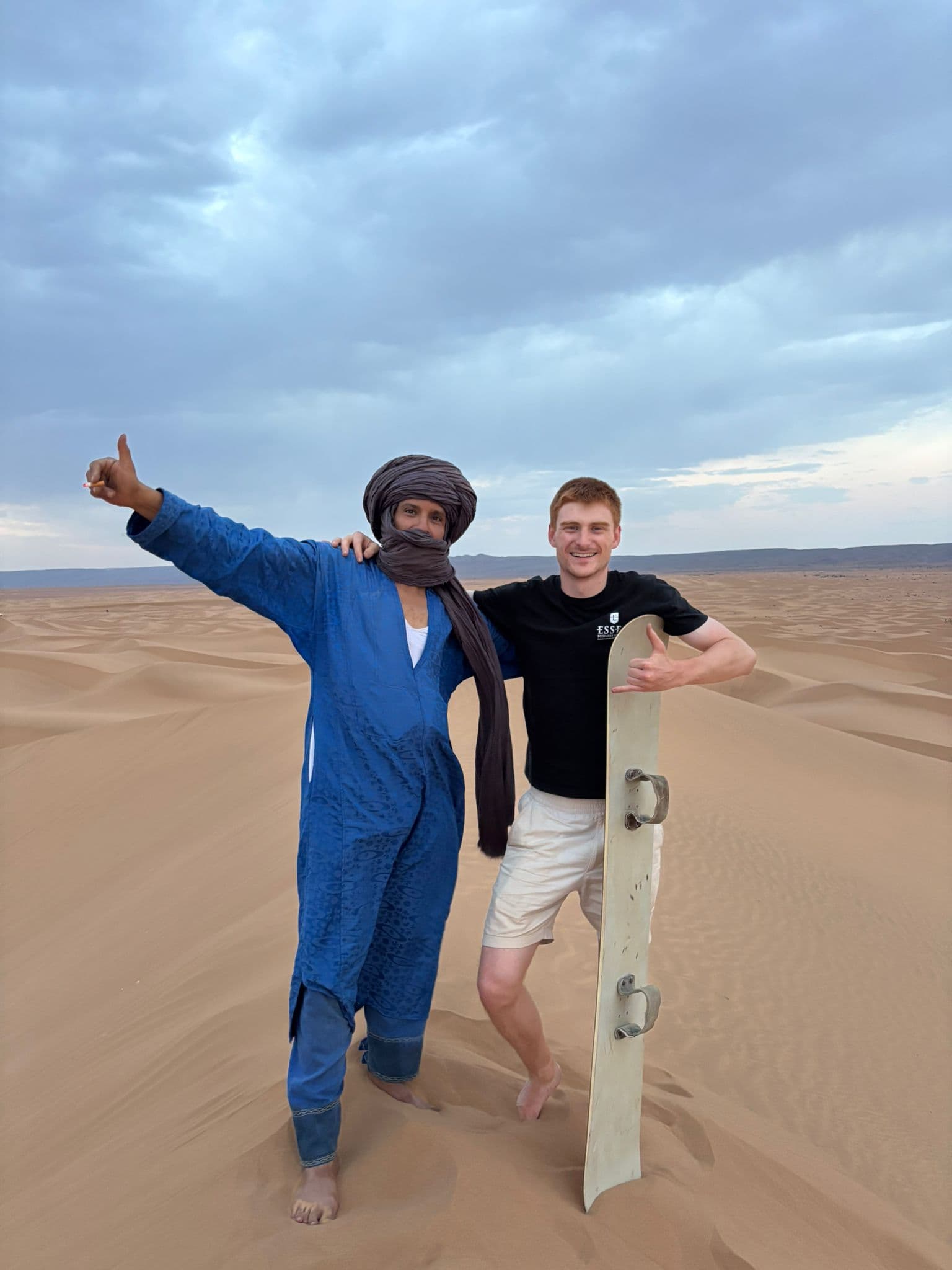 Silence cradles travelers to sleep